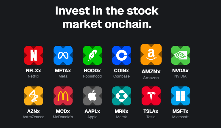  STO 코인 xStocks 텔레그램으로 주식거래가능!  테슬라 엔비디아 RWA 토큰화 증권 거래가능