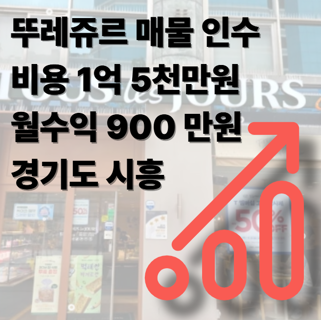  뚜레쥬르 매물 인수 현명한 선택 안내 추천