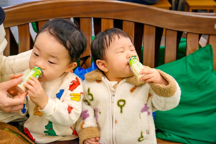  [남양 이오 요구르트] 쌍둥이 아빠의 솔직 후기 | 아이 간식 고민 끝 (feat. 최저 당 함량 분석)