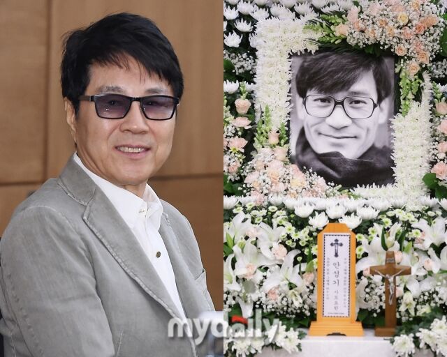  국민배우 고 안성기 영전에 금관문화훈장  60년 지기 친구 조용필  또 만나자 친구야