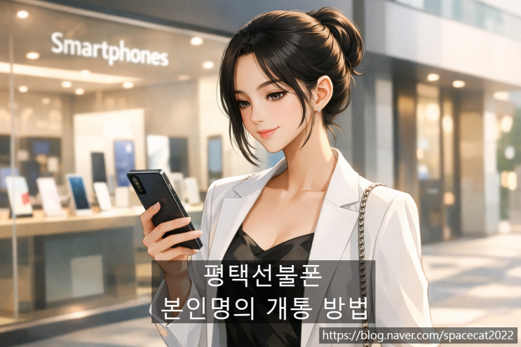  평택선불폰 본인명의 개통하는 방법 정리
