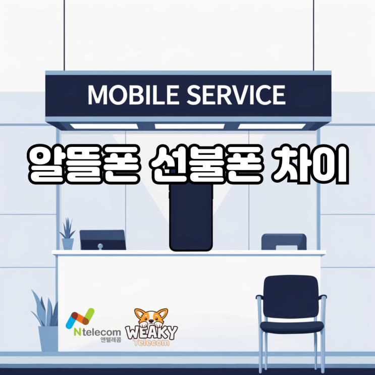  알뜰폰 선불폰 차이 목적에 따라 선택이 달라집니다.