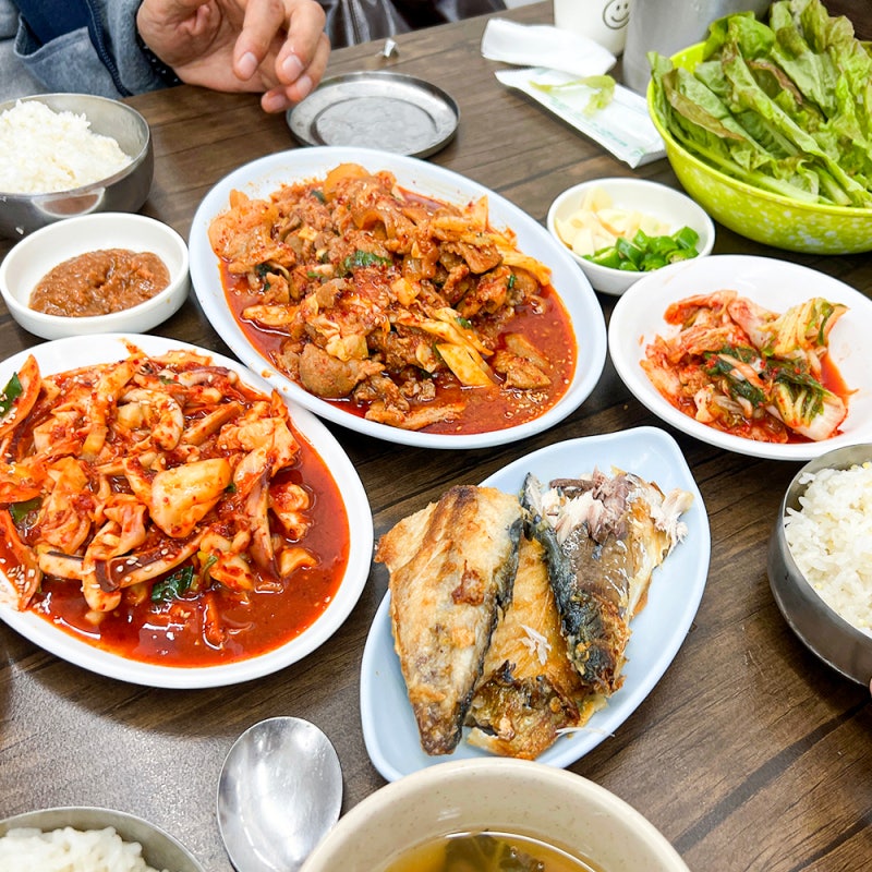 안산고대병원근처맛집 푸짐한 백반한상 반월식당 #내돈내산