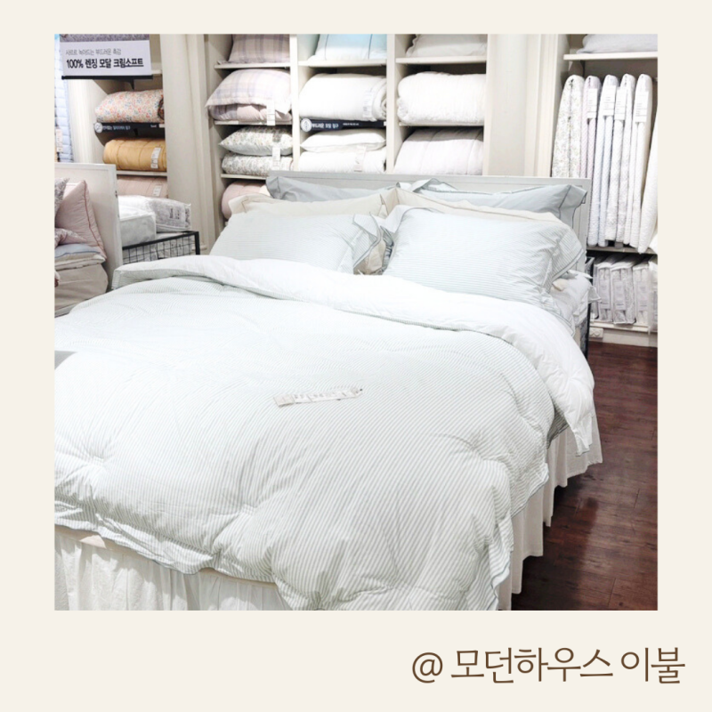 모던하우스 이불 침구세트 정보
