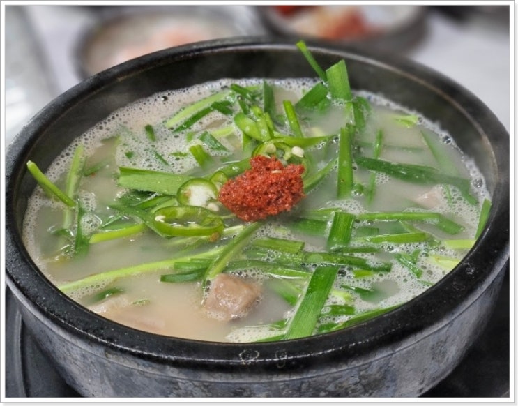  오늘N 부안 순대국 52년 전통 식당 암뽕국밥 순댓국집 위치 위대한일터