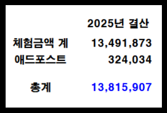 [2025년 체험단 결산] 1년에 1400만원 절약+체험단이지만 괜찮아 TOP 10