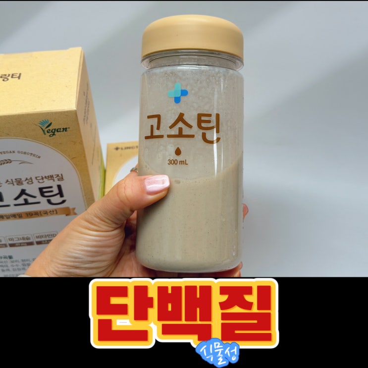  새해 다이어트 고소틴 식물성 단백질로 시작! 부모님 선물로도 으뜸.