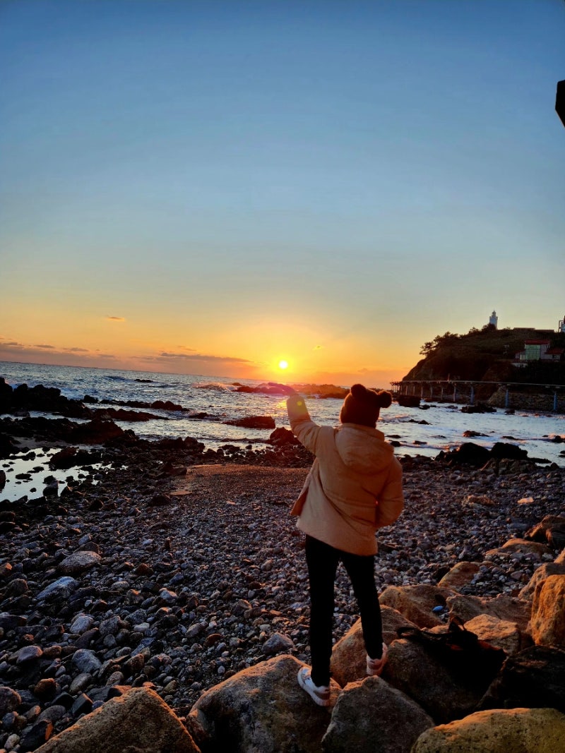 울진 해돋이 여행 하트해변 국립울진해양과학관