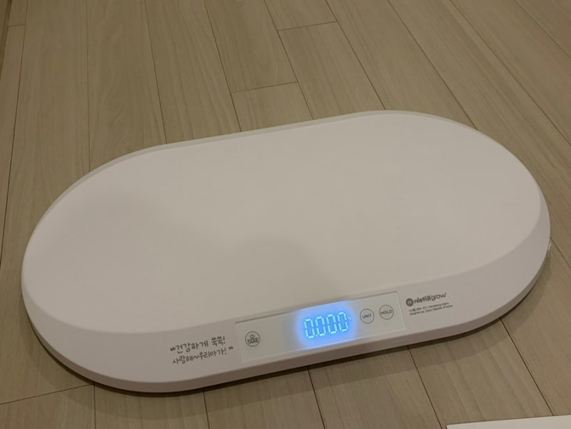완모를 꿈꾸는 맘이라면 필수인 아기체중계 니스툴그로우 내돈내산