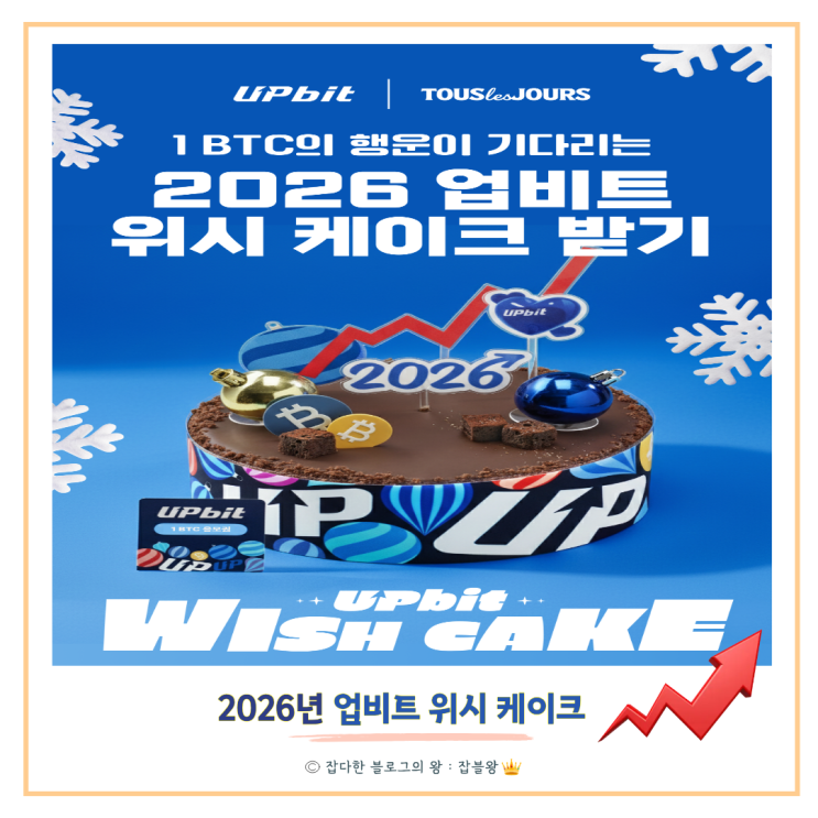  업비트 위시 케이크 2026년 뚜레쥬르 케익 정보, 당첨 확률은?