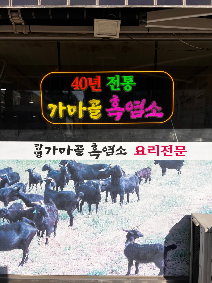  광명사거리 흑염소 맛집 광명가마골, 40년 전통의 깊은 맛으로 기력 보충하고 온 전골 후기!