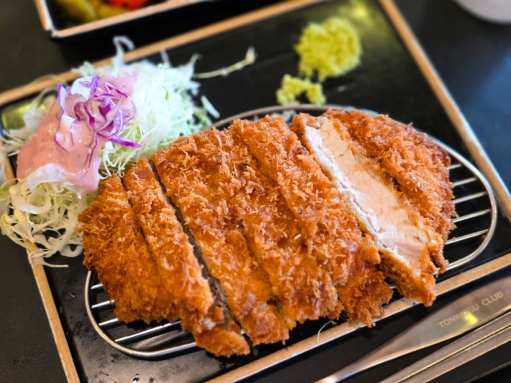  양주 맛집 돈까스클럽 본점 로스까스 알리오올리오 내돈내산 후기