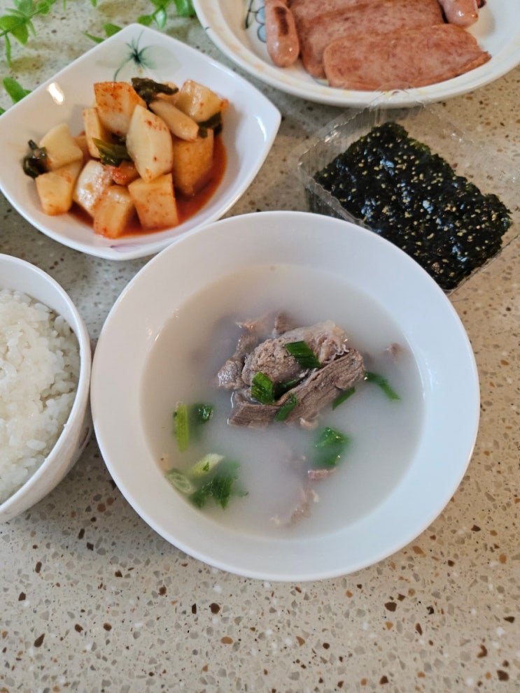  청우이음식 설렁탕으로 해결하는 든든한 아침식사메뉴, 간편 음식 추천