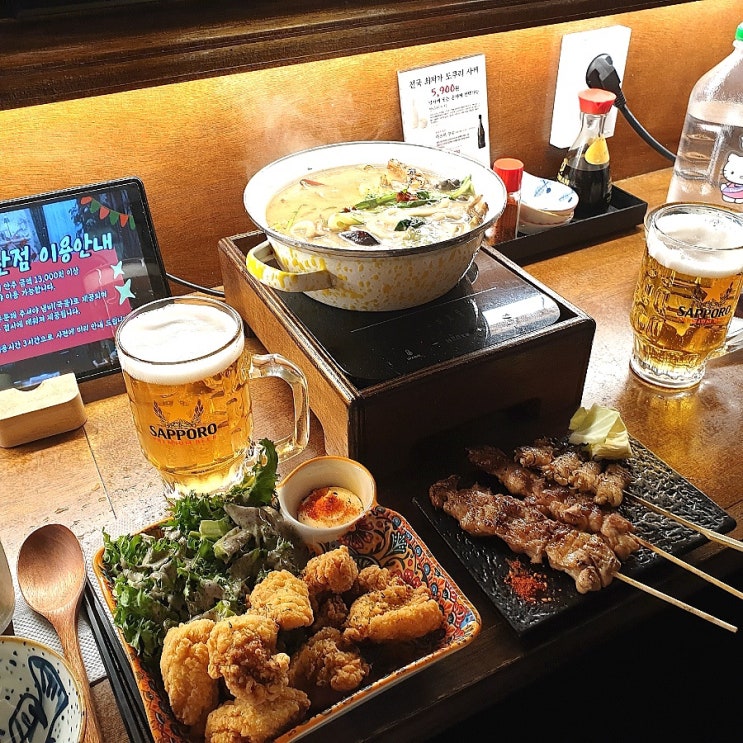  [당산 맛집] 이자카야 하나마토_나가사키짬뽕 & 꼬치•퇴근 후 가볍게 즐기기 좋은 술집