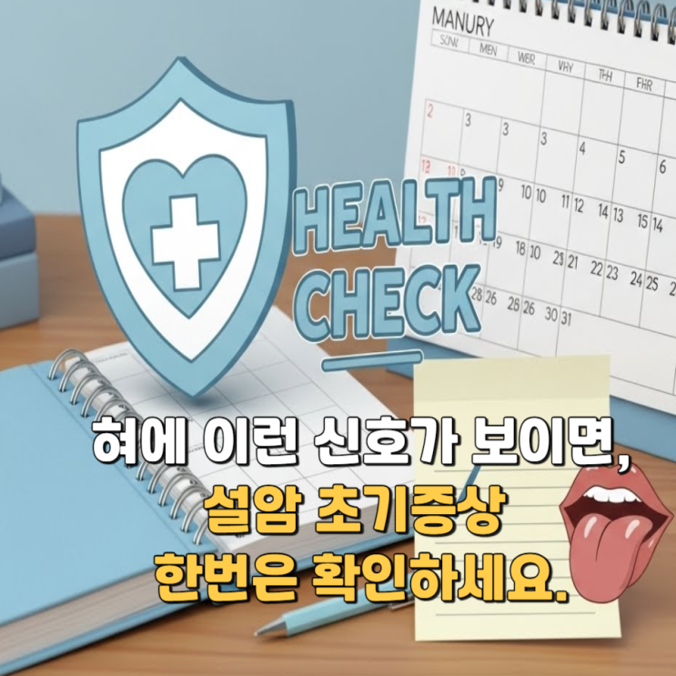  혀에 이런 신호가 보이면, 설암 초기증상 한번은 확인하세요.