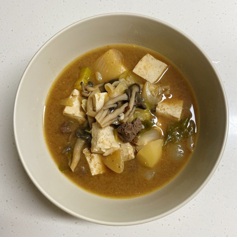 [레시피] 소고기 된장찌개 만들기