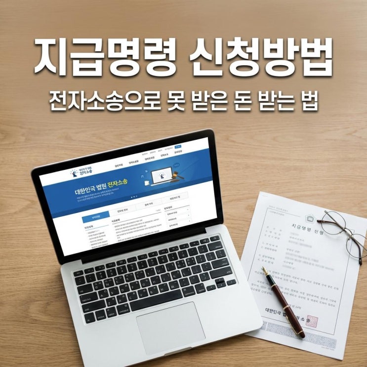  지급명령 신청방법 전자소송으로 못 받은 돈 받는 법! 민사소송 비용 차이와 이의신청 기간 (독촉절차)