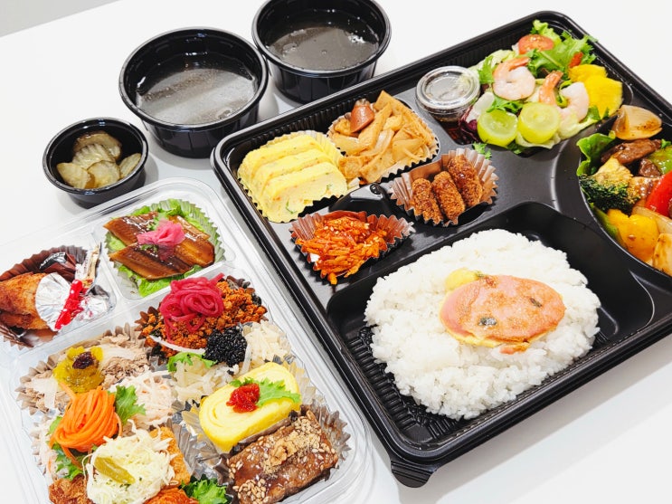  부천 도시락 맛집 "테이블스푼 부천점", 부천시청밥집 부천현대백화점맛집, 도시락 단체주문 및 포장배달가능!