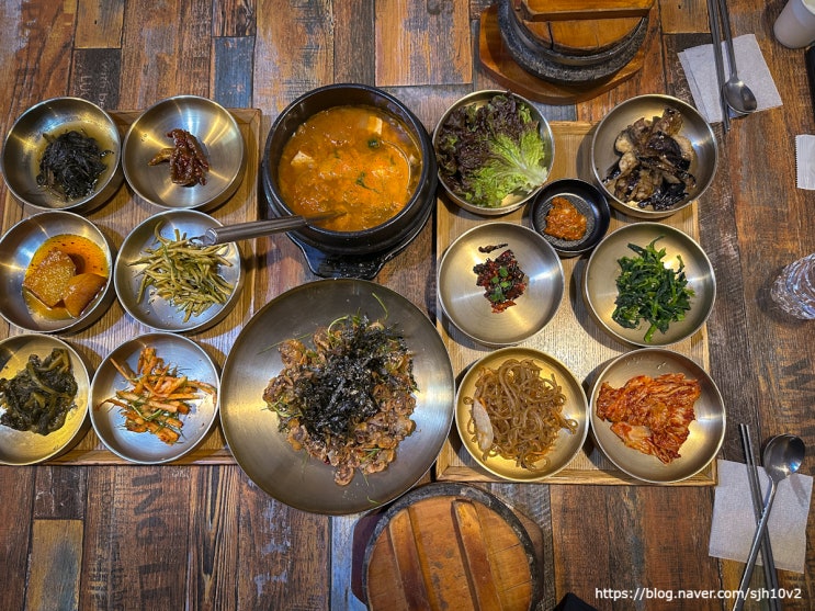  부천 한정식 대표 건강한 한상 작동 맛집 김명주 뜰안채 밥상 솔직 후기