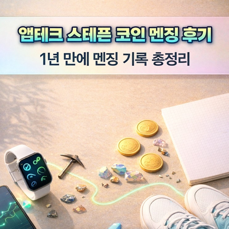  앱테크 스테픈 코인 멘징 후기｜1년 만에 멘징 기록 총정리