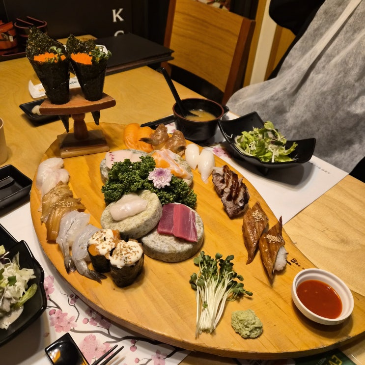  [평택 송탄 맛집] 룸이 있어 모임하기 좋은 가성비 초밥 코스, 스시노백쉐프 43호점 솔직후기 