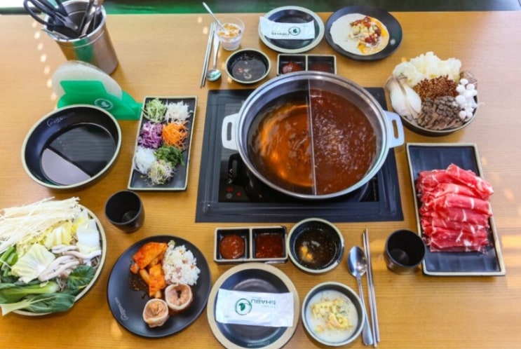  대구수성못맛집 샤브마니아 대구수성못점 - 무한샐러드바, 샤브샤브
