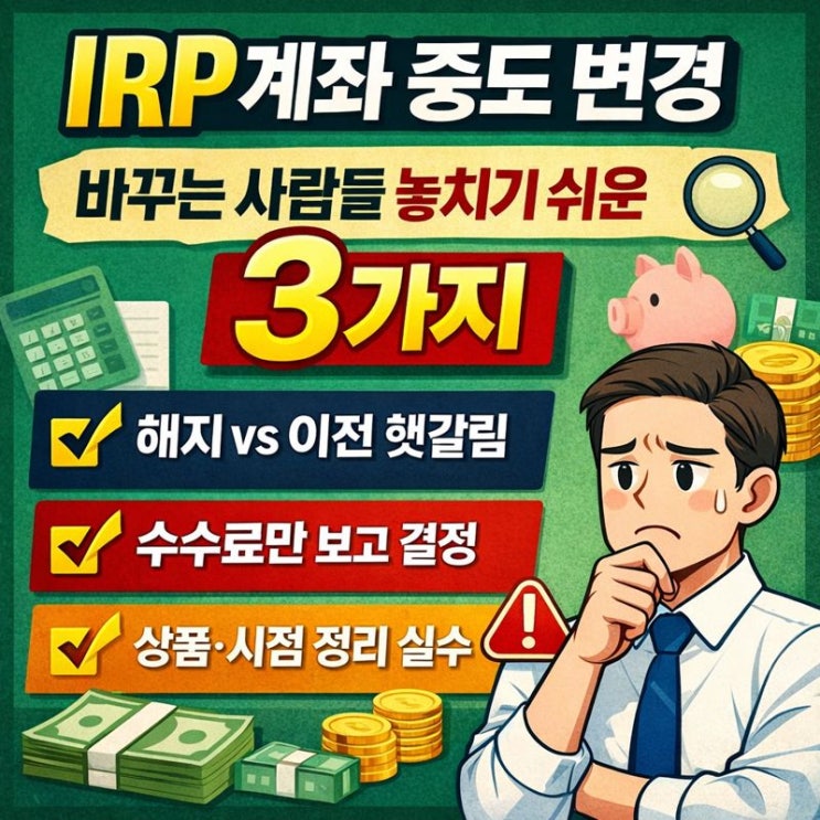  IRP 운용 변경 시 발생하는 비용 구조 분석