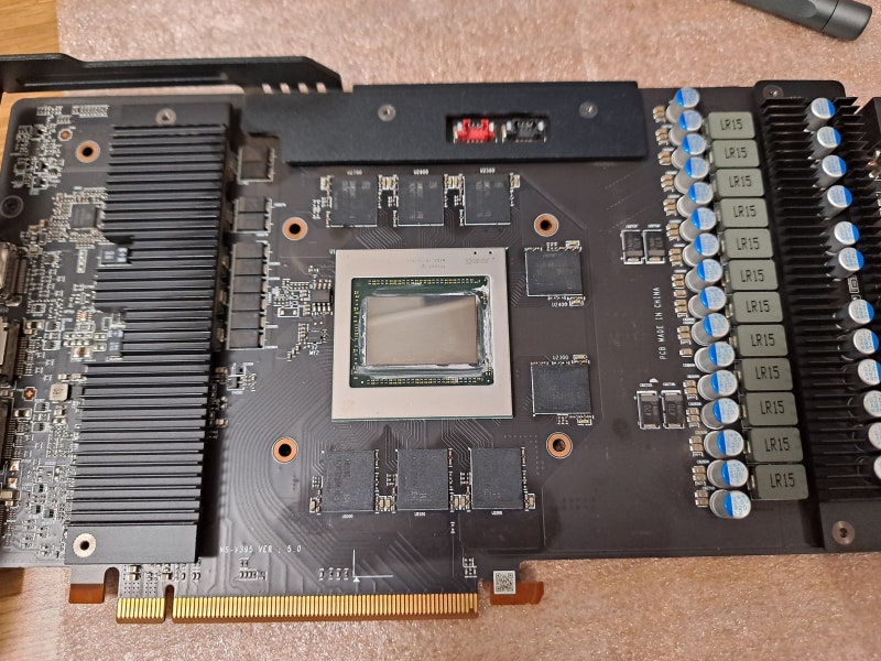 RX6800XT, 1660SUPER 그래픽카드 서멀 재도포 작업
