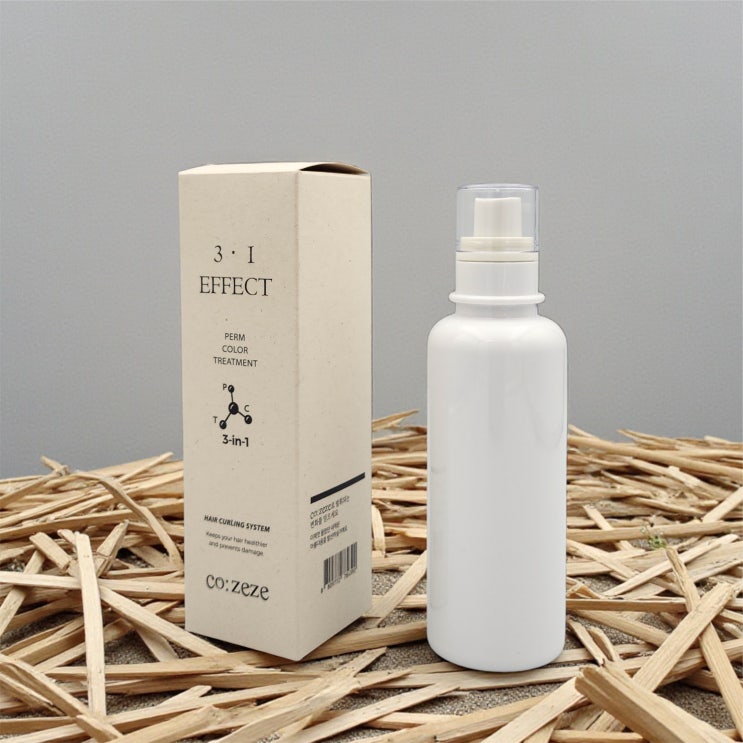  사탕수수 재생지를 사용하여 제작된 에센스 100ml 단상자 맞춤 제작 사례