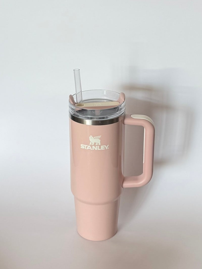 스탠리 텀블러 | 887ml 피치휩글로스 색상 후기 및 스타벅스 콩코드 사이렌과 비교