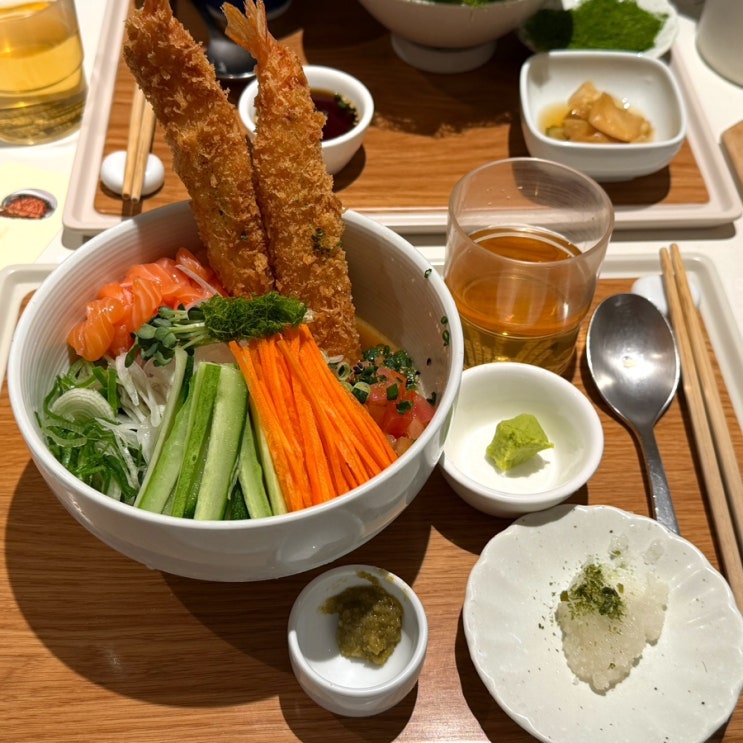  연남동 미쁘동 내돈내산 후기｜토마토 연어국수와 연어알 연어동