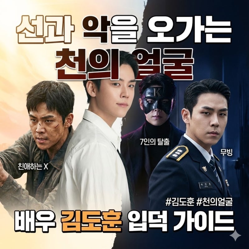 배우 김도훈 프로필 키 나이 학력 필모그래피 수상내역 정보