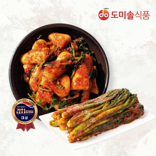 (m)도미솔 박미희 총각김치 3kg+갓김치 2kg : 신세계라이브쇼핑 완벽 가이드: 특징과 선택 방법 ....