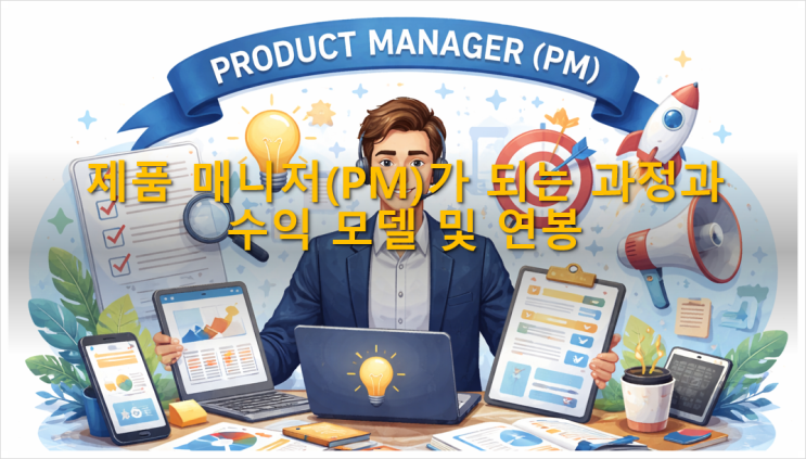  제품 매니저(PM)가 되는 과정과 수익 모델 및 연봉