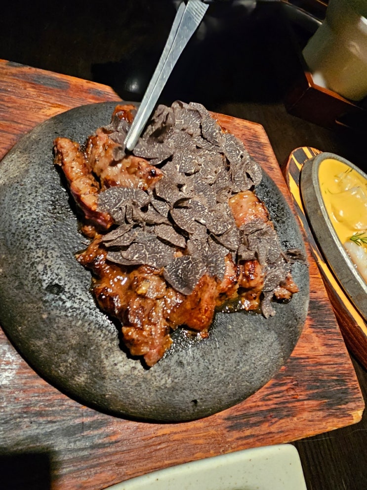  [상하이맛집] pado 상하이 여행 중 베스트:  트러플스테이크: 여기가면 당신도 귀족대접
