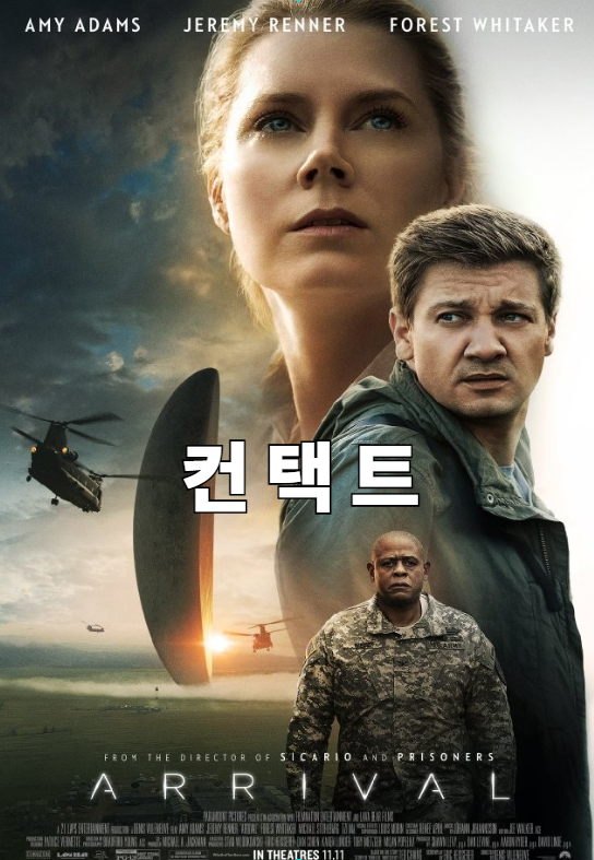 추천 영화 '컨택트' 상세 줄거리 결말 후기 평점 정보 | SF, 드라마, 미스터리 | 외계인 언어와 ....
