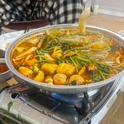  이마트 버섯전골 샤브샤브 / 거실속 캠핑모드