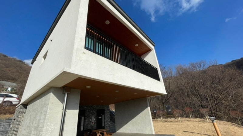 아기와 함께 전북 진안 데미샘자연휴양림 숲속의집 덕태산 4동