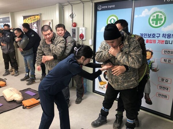  [건설사 브리핑] 한화 건설부문, 외국인 근로자 응급상황 대응 역량 강화