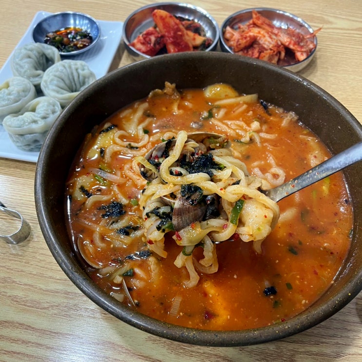  송도 장칼국수 맛집 강릉장칼국수 재방문