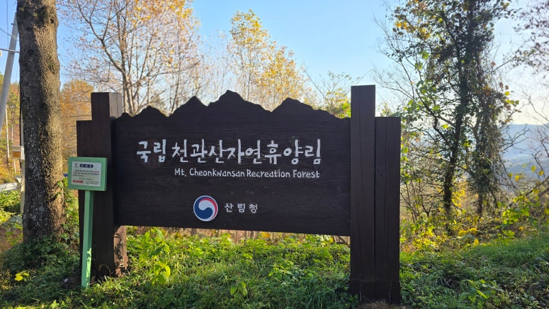 전남 장흥 천관산자연휴양림 (2025.11.27~28)