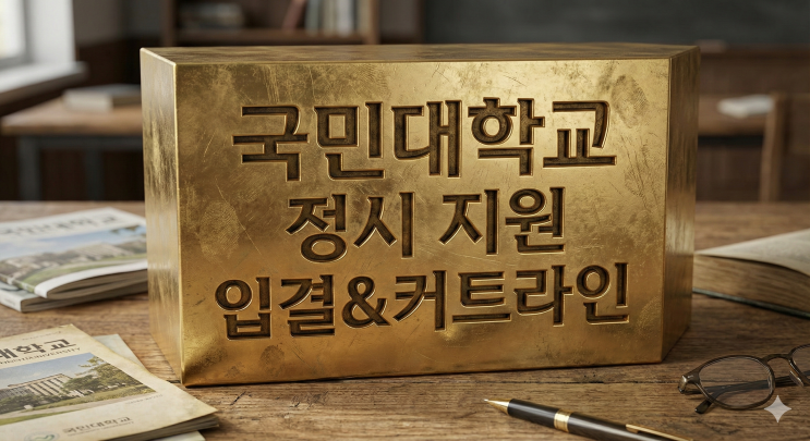  2026학년도 정시 국민대 입결 커트라인 분석  [수원CMA비교과컨설팅]