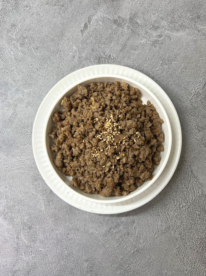 소고기소보로 만들기 다진소고기볶음 코스트코 소고기다짐육 요리