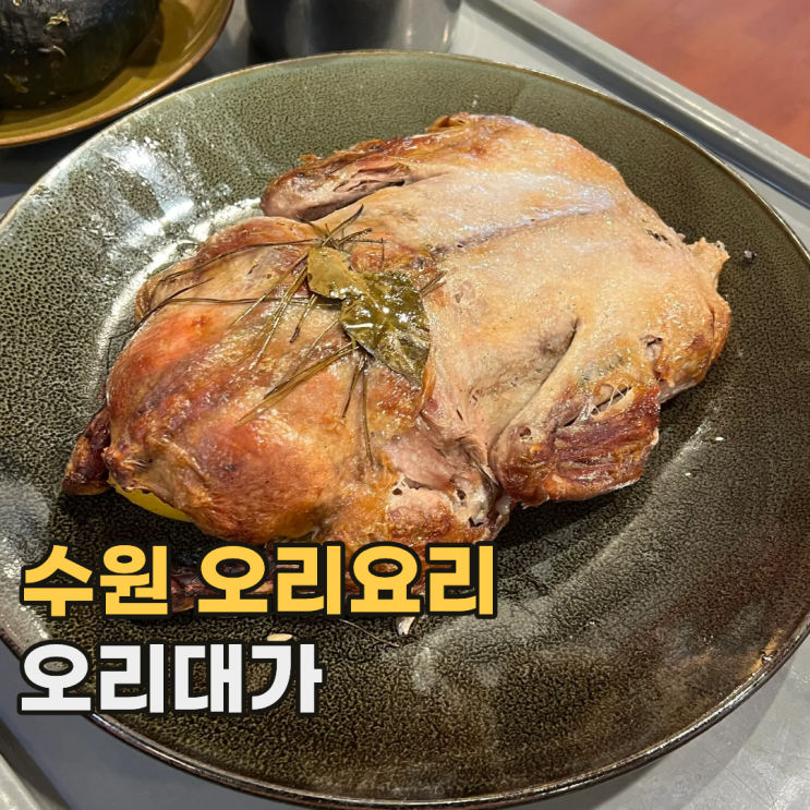  수원 오리대가 가족모임으로 가기 좋은 인계동 오리 진흙구이 맛집