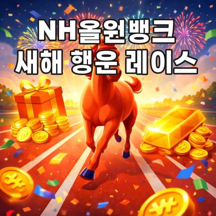  NH올원뱅크 행운 레이스 이벤트 2026 참여방법｜경품 라인업·공유 꿀팁 총정리
