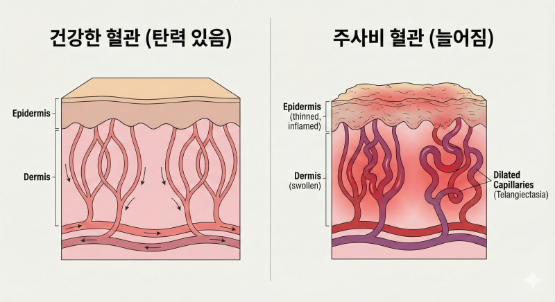 딸기코(주사비), 피부과 레이저로도 자꾸 재발한다면? '이것'부터 끄세요