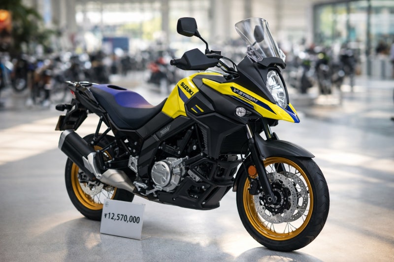 스즈키 V-STROM 650XT 브이스트롬 '엄마부리’: 장거리, 오프로드 가능 미들급 어드벤처 투어러