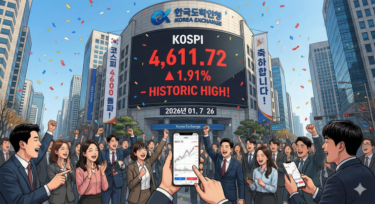  드디어 터졌다! 코스피 4,600 돌파
