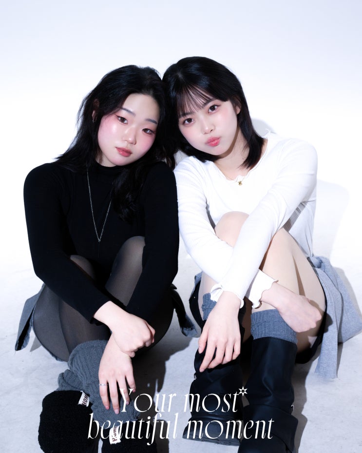  대학생 우정 화보 촬영 대학생 2인프로필 트윈화보 촬영