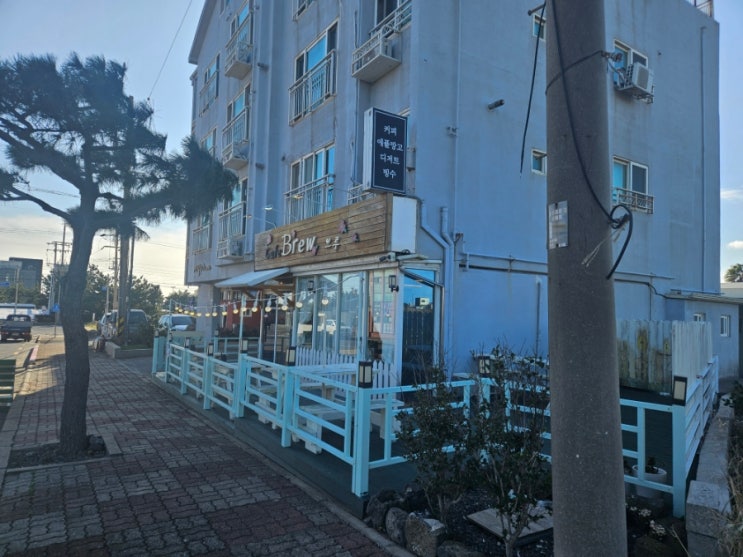  제주서쪽 대정읍카페 카페브루 로컬커피맛집으로 추천해요